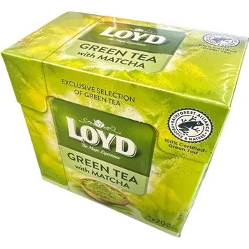 Čaj Loyd Green Tea Matcha 20x 1,5 g