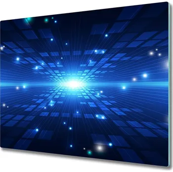 Kuchyňské prkénko Skleněná krájecí deska Trojrozměrné pozadí 60x52 cm