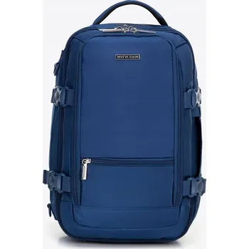 turistický batoh Batoh do letadla pro příruční zavazadlo Wittchen 29-3P-000 modrý pro Wizz Air