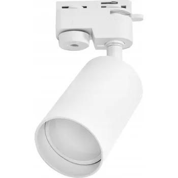 Bodové svítidlo Lištový reflektor LEDLUX bílý GU10 1-bodový kovový