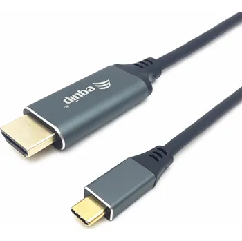Video kabel AV Adapter Equip Equip Adaptér USB-C -> HDMI 4K60Hz 2,00m sw