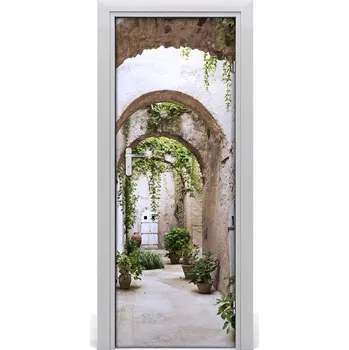 Fototapeta Fototapeta samolepící na dveře zámek akrády 85x205 cm