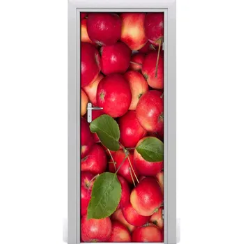 Fototapeta Fototapeta na dveře samolepící červená jablka 75x205 cm
