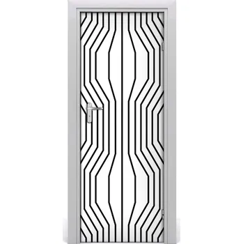 Fototapeta Fototapeta na dveře geometrické linie 75x205 cm