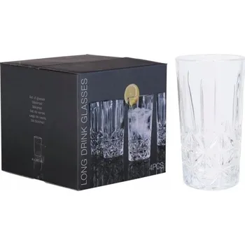 Sklenice Sklenice na nápoje Excellent Houseware 260 ml 4 ks