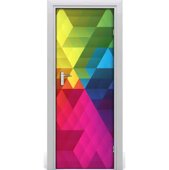 Fototapeta Samolepící fototapeta na dveře Geometrické pozadí 75x205 cm