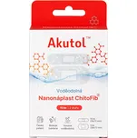 Aveflor Akutol ChitoFib voděodolná nanonáplast 15 ks