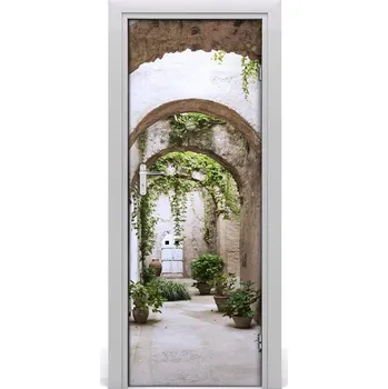 Fototapeta Fototapeta samolepící na dveře ulička arkády 85x205 cm