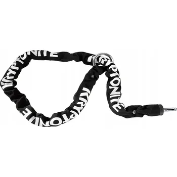 Zámek na kolo BEZPEČNOSTNÍ ŘETĚZ K ZÁMKU ZADNÍHO KOLA KRYPTONITE RING LOCK PLUG-IN CHAIN 0,9 CM X 120CM
