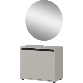 Koupelnový nábytek Šedá koupelnová sestava Lemont – Germania ID_1702884