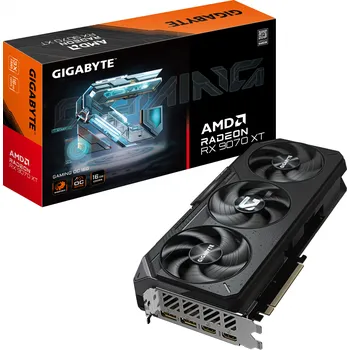 Grafická karta Gigabyte Gaming Radeon RX 9070 XT OC 16G (GV-R9070XTGAMING OC-16GD)