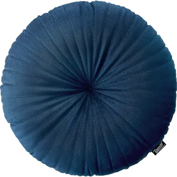 Polštář Polštář Milou, kulatý, tmavě modrý