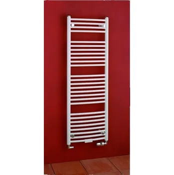 Radiátor PMH Danby 450 x 1290 mm D4MS koupelnový radiátor metalická stříbrná