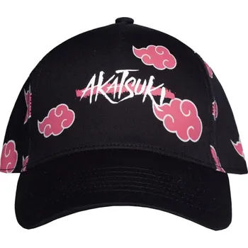 Pokrývka hlavy Baseballová kšiltovka Naruto Shippuden: Akatsuki (nastavitelná)