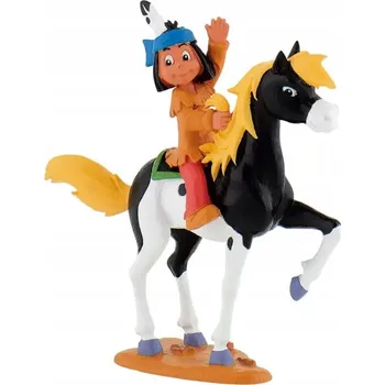 Figurka FIGURKA YAKARI NA KONI LITTLE THUNDER BULLYLAND, výška 9 cm