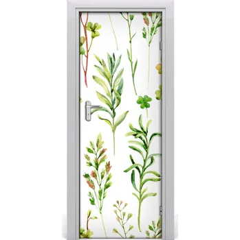 Fototapeta Samolepící fototapeta na dveře bylinky 85x205 cm