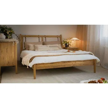 Postel Postel PANAMA ACC09 z masivního dřeva Barevné provedení: Antická bílá - K16, Rozměry postele: 90 x 200 cm