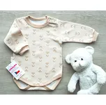 AMÁLKA Bavlněné body dlouhý rukáv, malá liška Velikost: 80