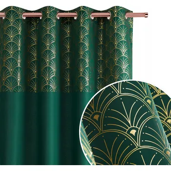 Obraz Závěs polozatemňovací s kroužky 140 cm x 280 cm