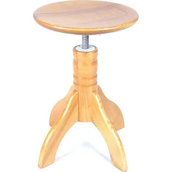 Jídelní židle Klavírní židle 4/SD/CD stolička, světlý dub