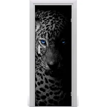 Fototapeta Samolepící fototapeta na dveře Leopard 95x205 cm