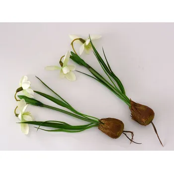 umělá květina Umělé květiny - Sněženka s cibulkou