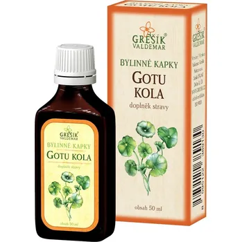 Přírodní produkt Valdemar Grešík Gotu kola kapky 