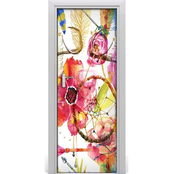 Fototapeta Fototapeta samolepící květ styl boho 75x205 cm