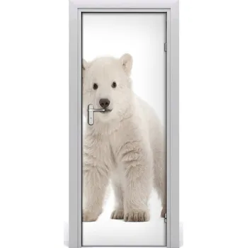 Fototapeta Samolepící fototapeta na dveře Lední medvěd 85x205 cm
