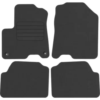 autokoberec Kobercové rohože Edecor velurové 4 ks