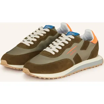 Pánská obuv Ghoud Pánské Sneakersy Rush, olivová / neonově oranžová, 41