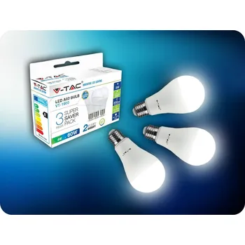 Žárovka E27 LED žárovka 8,5W, 806lm, A60, balení 3 kusy Studená bílá