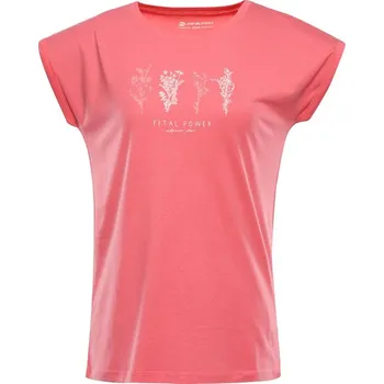 Triko dámské krátké ALPINE PRO OMBA 2 červené XS