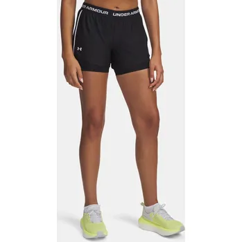 Dámské kraťasy Dámské kraťasy Under Armour Tech Play Up 2in1 Shorts 1389895-001 Černá XS