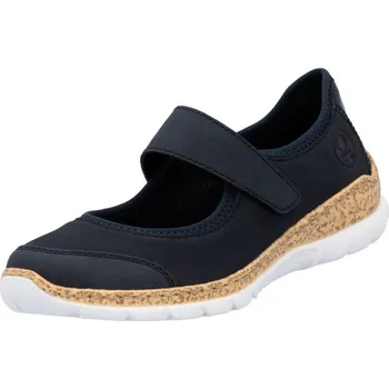 Dámské baleríny RIEKER Dámská černá balerína RIEKER, model N42B0-14 Velikost: 40