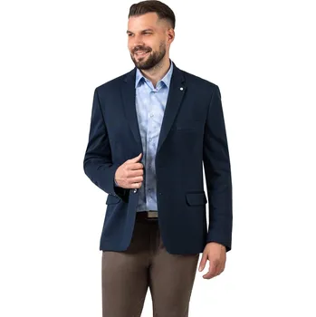 FERATT Pánské sako MATEO III modré Velikost: 176/56