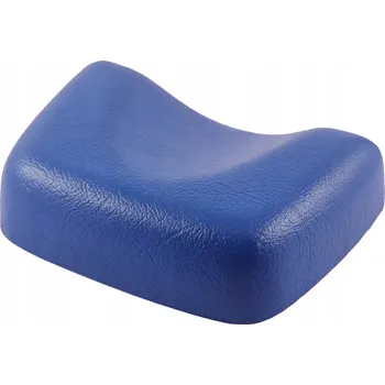 Polštář Polštář OPĚRKA HLAVY PUR polštářek pod hlavu z pěny modrý do solária
