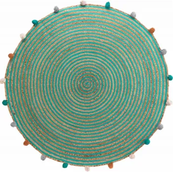 Koberec Interiérový designový dětský koberec s bambulkami BALOO, 90 cm