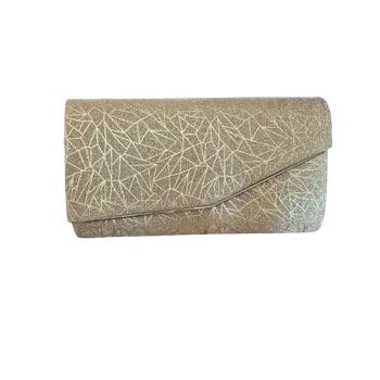 LAMER Společenská kabelka Elegance zlatá