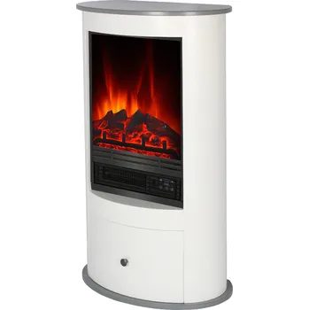 Elektrický krb El fuego - Wien II bílý