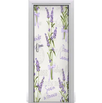Fototapeta Samolepící fototapeta na dveře Levandule 85x205 cm