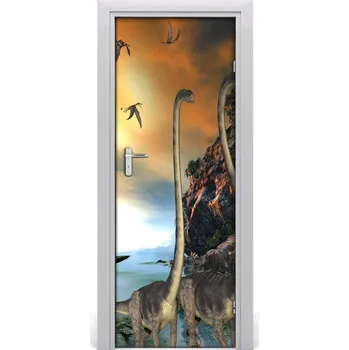 Fototapeta Samolepící fototapeta na dveře Dinozaury 85x205 cm