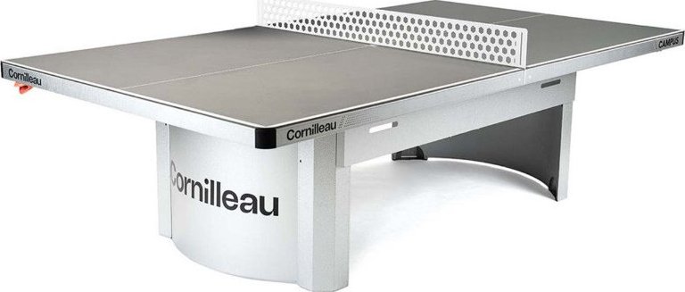 Stůl na stolní tenis CORNILLEAU PRO 510 CAMPUS Outdoor, ŠEDÝ