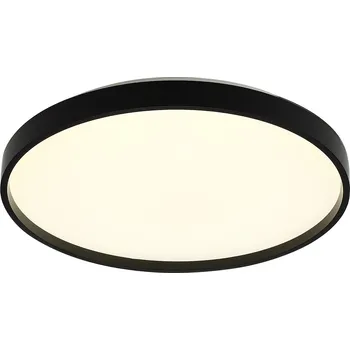 Panel stropní svítidlo LED nástěnný 42 W 50 cm černý