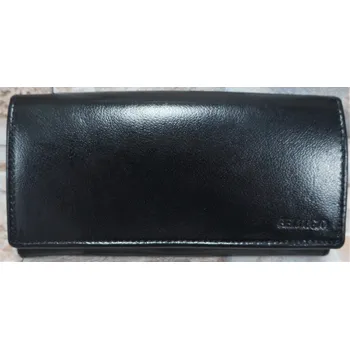 Peněženka Dámská kožená peněženka ELLINI podlouhlá Barva: Černá