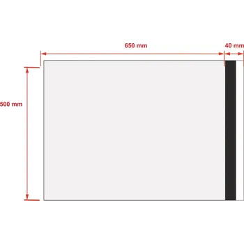 Obálka PLASTOVÉ OBÁLKY 500x650 mm od 10 ks