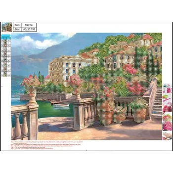 Diamantové malování Diamantový obrázek 30x40cm - Krajina