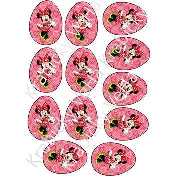 Jedlá dekorace na dort Jedlý tisk na fondánový list A4 motiv "Kinder vejce "