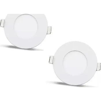 LED panel NOAS kulatý LED panel 3W / 270Lm bílá kruhový vestavný 4000K