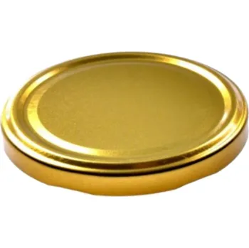 Víčko na zavařovací sklenici Zavařovací víčko ZLATÉ TO 82 RTS KARTON (steril do 121-131°C) Počet kusů v balení: 700